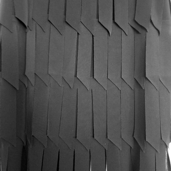 JS Collections Designer Evening Black Skirt - Picture 2 of 8